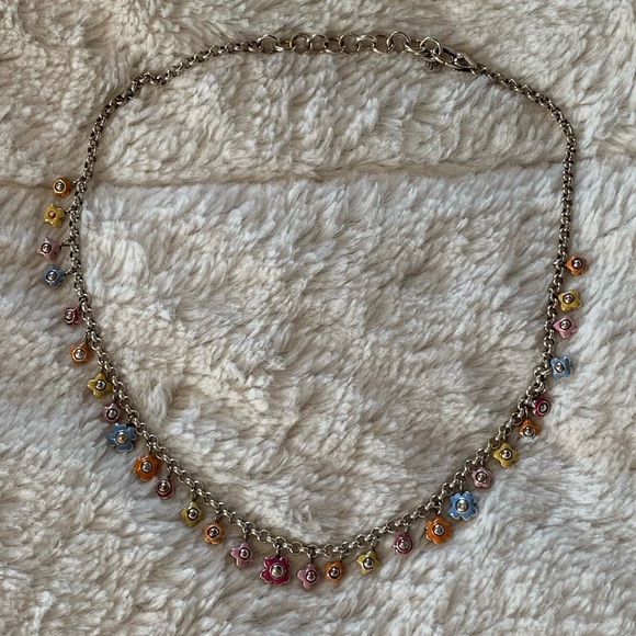 Brighton Adjustable Flower Necklace. EUC - Picture 10 of 11